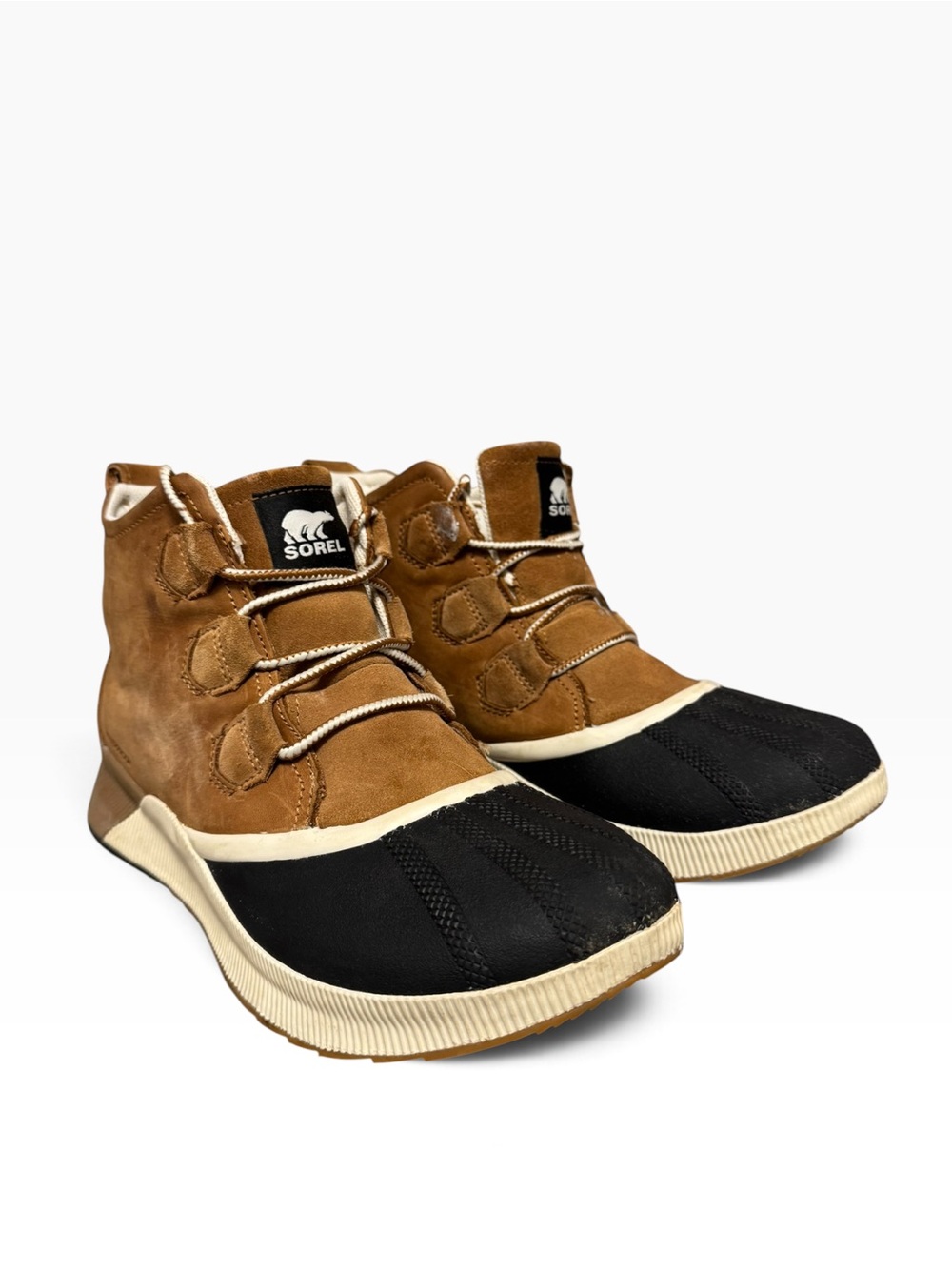 SOREL Women's Out N About III Classic Waterproof Boots (Taffy, Black) - Sz 11
